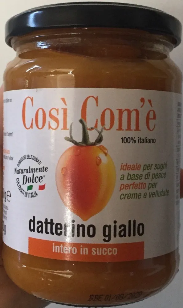 gelbe tomatensauce