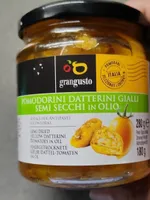 Pomodorini datterini gialli semi secchi in olio