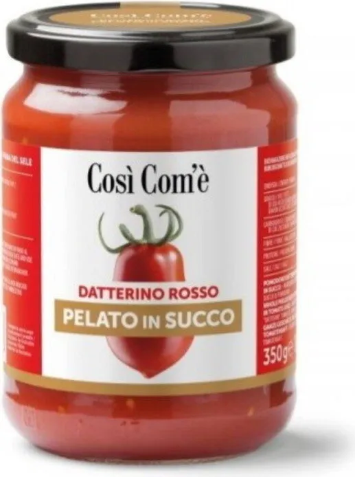 Datterino rosso pelato in succo