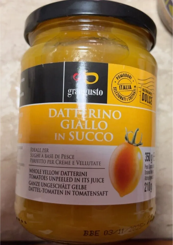 Datterino Giallo in Succo