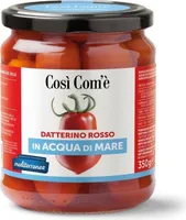 Datterino rosso in acqua di mare