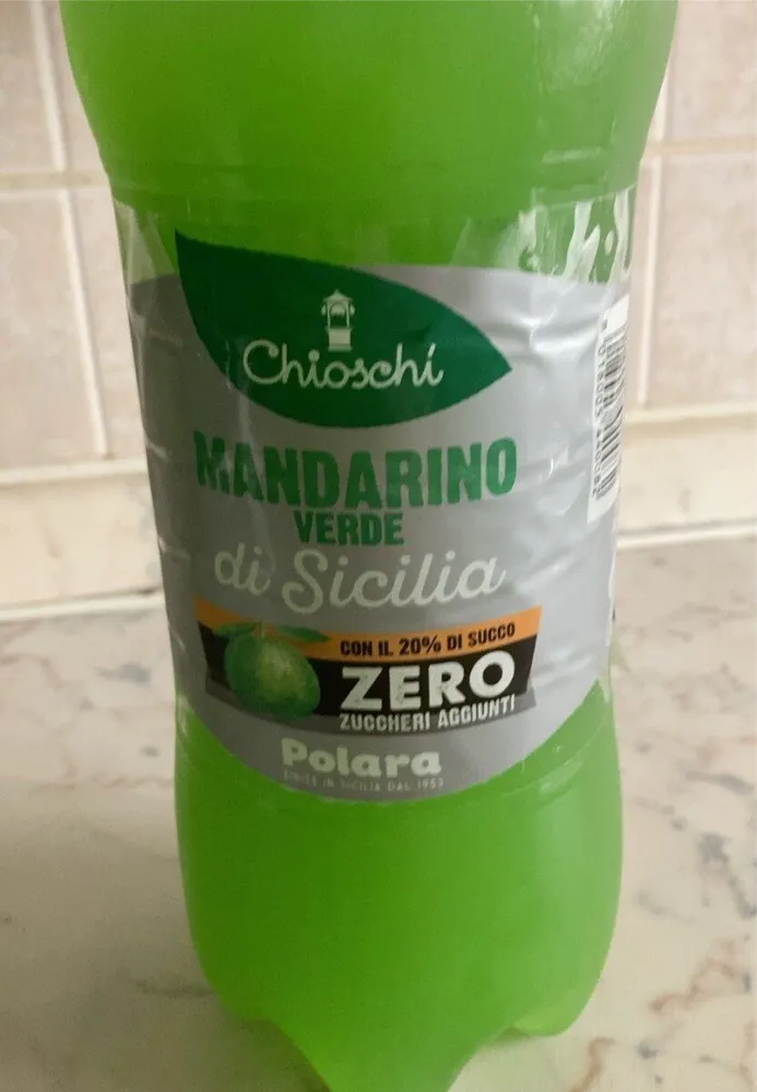 Mandarino verde di sicilia