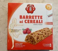 Barrette ai cereali mirtilli rosso