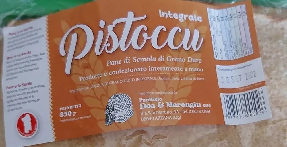 Pistoccu Integrale