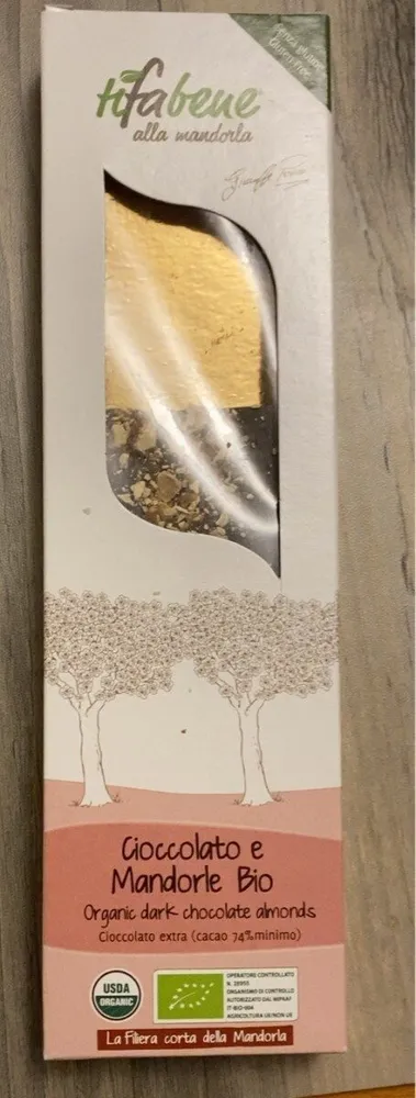 Cioccolato e mandorle bio