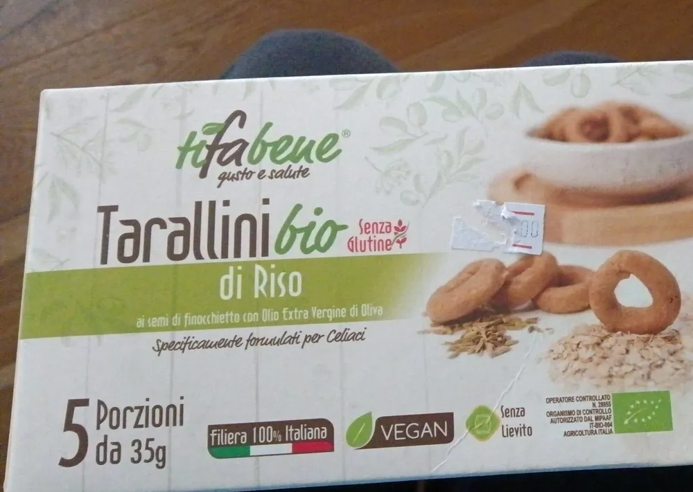 Taralli i bio di riso