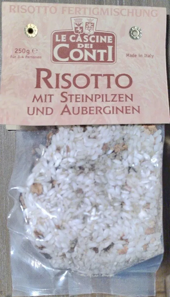 Risotto - Steinpilzen & Auberginen