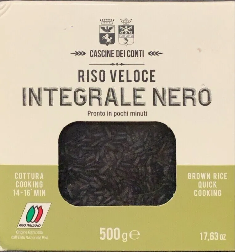 INTEGRALE NERO Riso Veloce