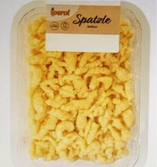 Spatzle gialli
