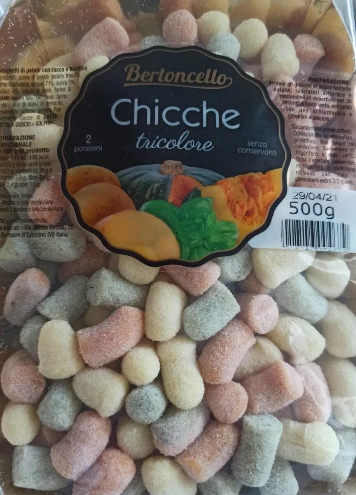 Chicche tricolore