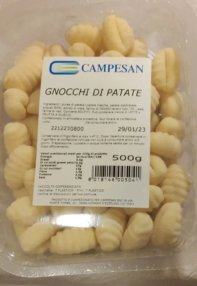 Gnocchi di patate