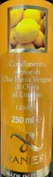 Condimento olio al limone
