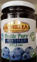 frutto puro mirtillo selvatico di bosco 100% frutta