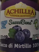 Succo di mirtillo 100%
