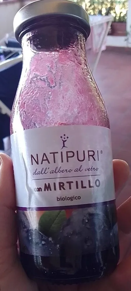 Succo di mirtillo