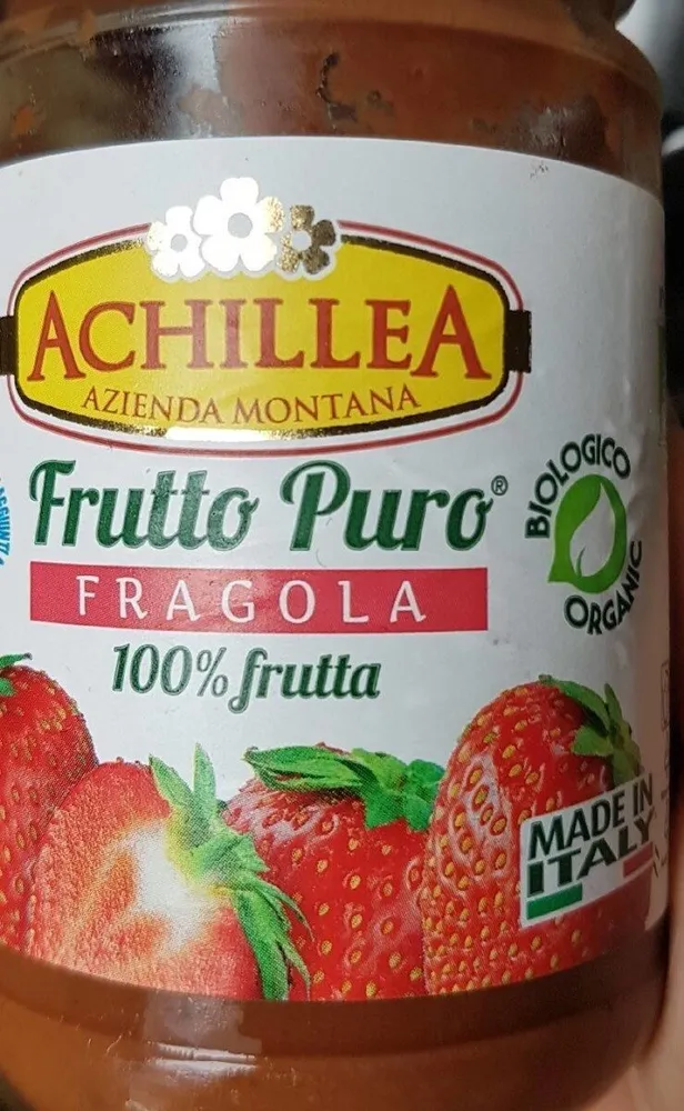 Frutto puro fragola 100%frutta