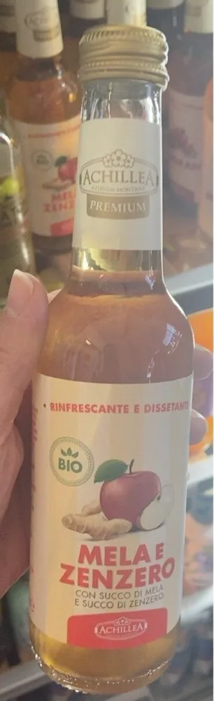 Succo mela e zenzero