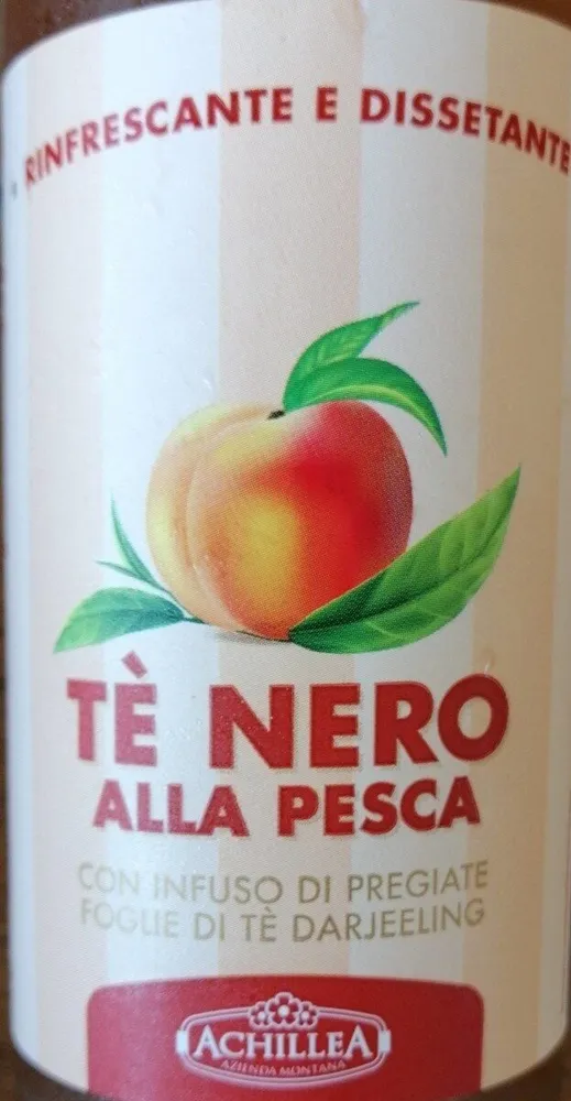 Tè Nero alla pesca
