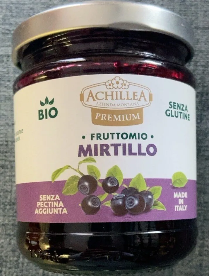 marmellata fruttomio al mirtillo BIO