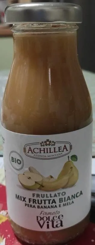 Frullato mix frutta bianca, pera banana e mela