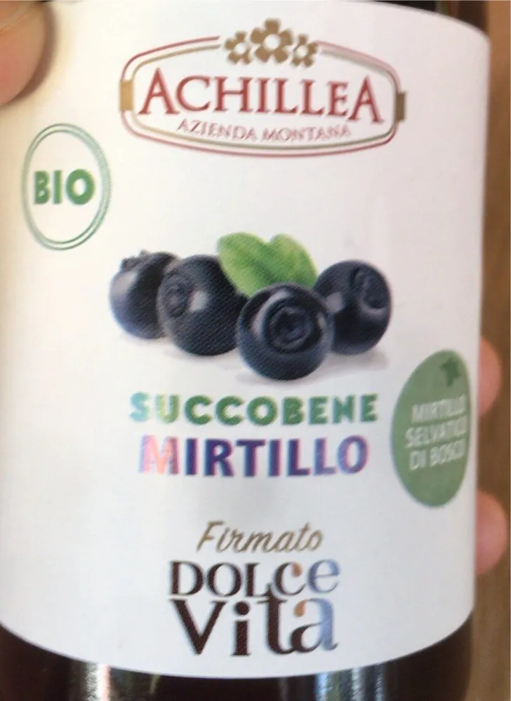 Succobene mirtillo