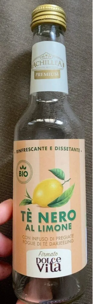Tè nero al limone