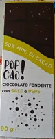 Cioccolato fondente con sale e pepe
