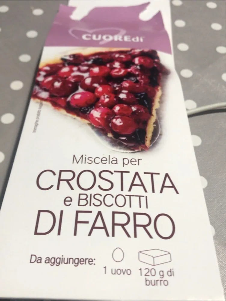 Miscela per crostata e biscotti di farro