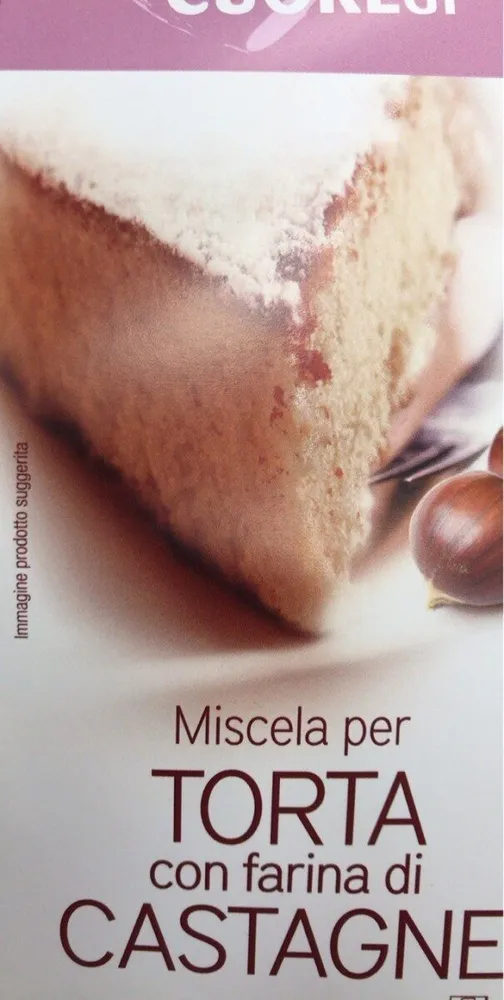 Miscela torta farina castagne
