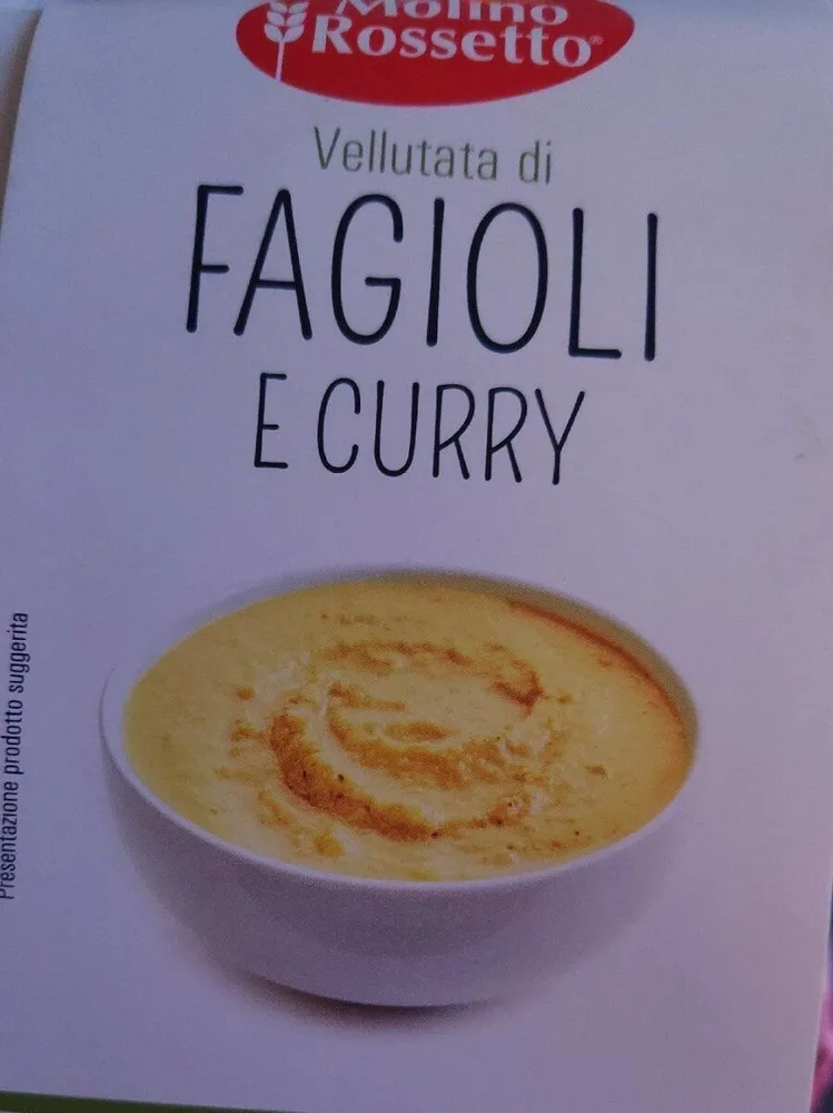 Vellutata di fagioli e curry
