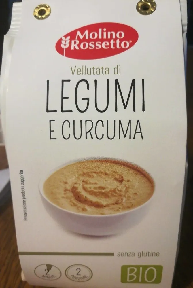 Vellutata di legumi e curcuma
