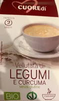 Legumi e curcuma vellutata