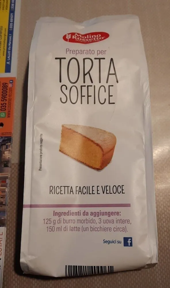 Preparato per torta soffice