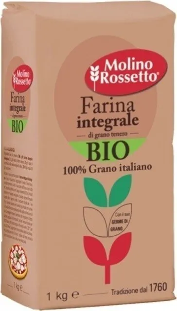 Farina integrale bio grano italiano