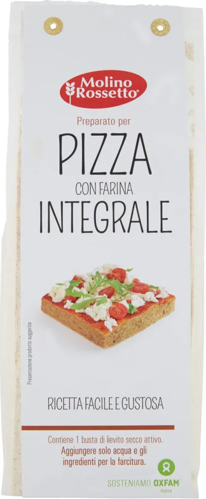 Preparato pe pizza con farina integrale