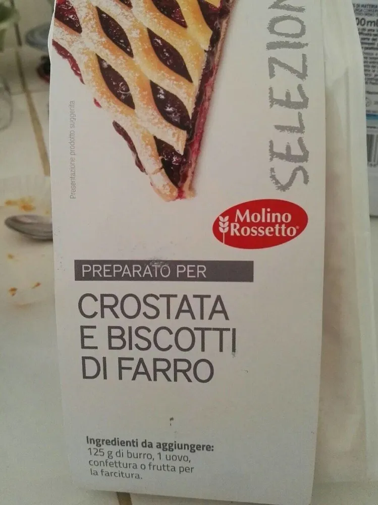 preparato per Crostata e biscotti di farro