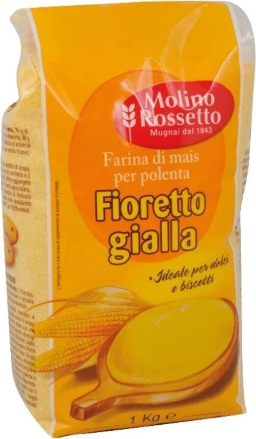 Farina di mais fioretto gialla