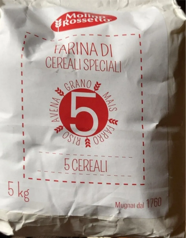 Farina di 5 cereali speciali