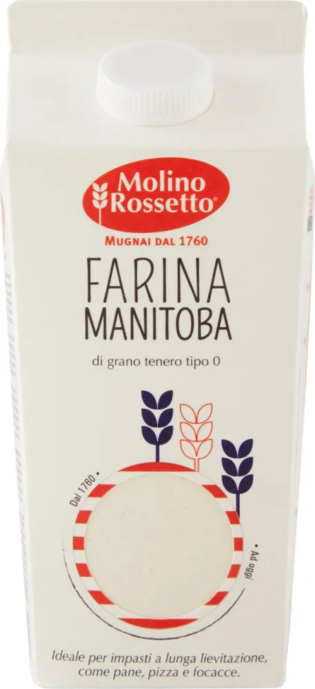 Farina manitoba di grano tenero tipo