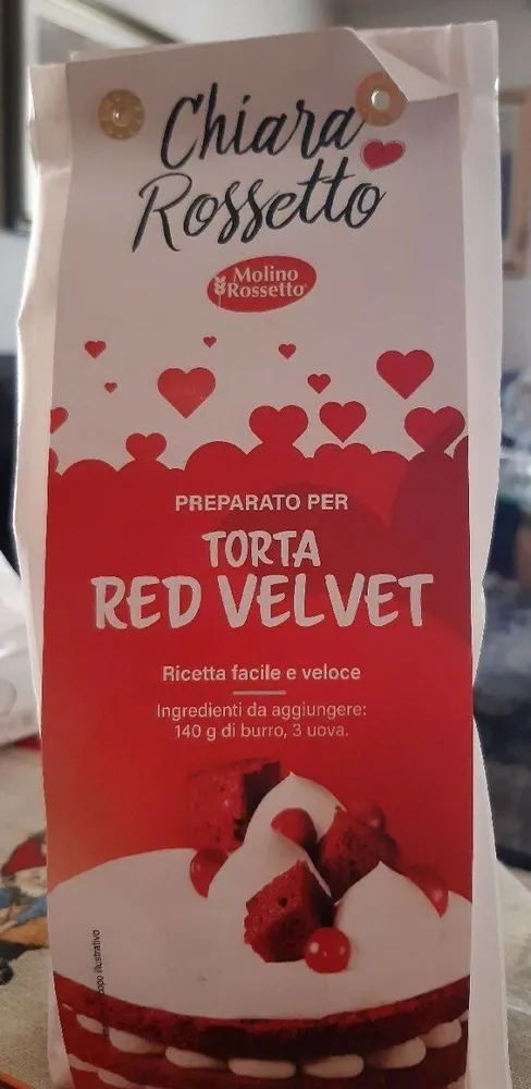 Preparato per torta Red Velvet