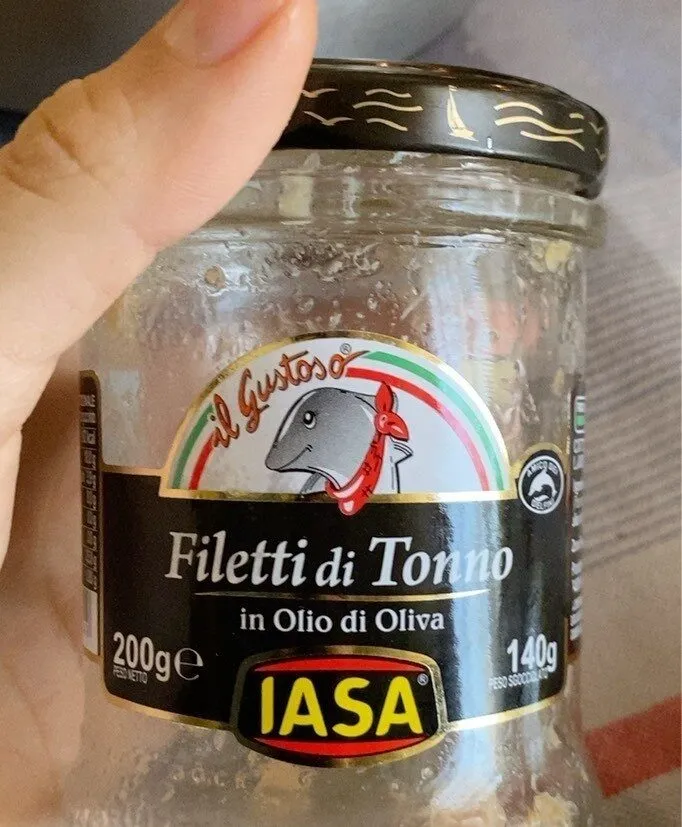 Filetti di tonno in olio di Oliva