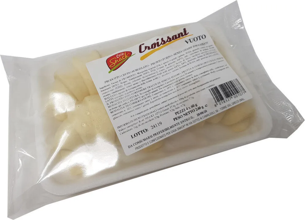 Croissant vuoti