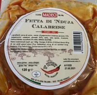 Fetta di 'nuja calabrese