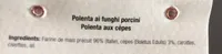 Préparation pour polenta aux champignons séchés