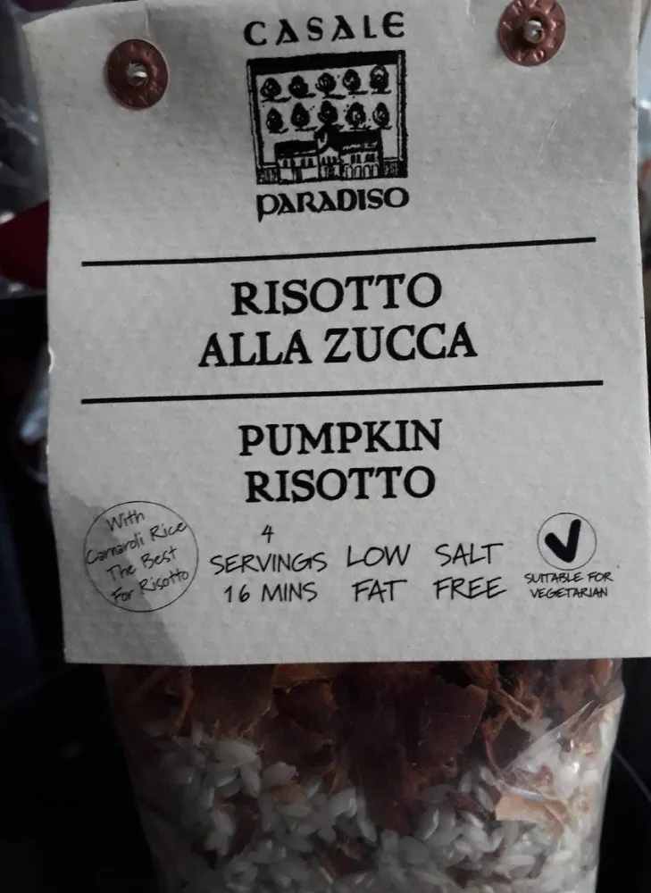 Risotto alla zucca