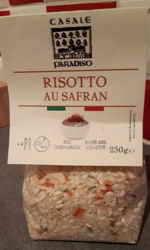 Risotto au safran