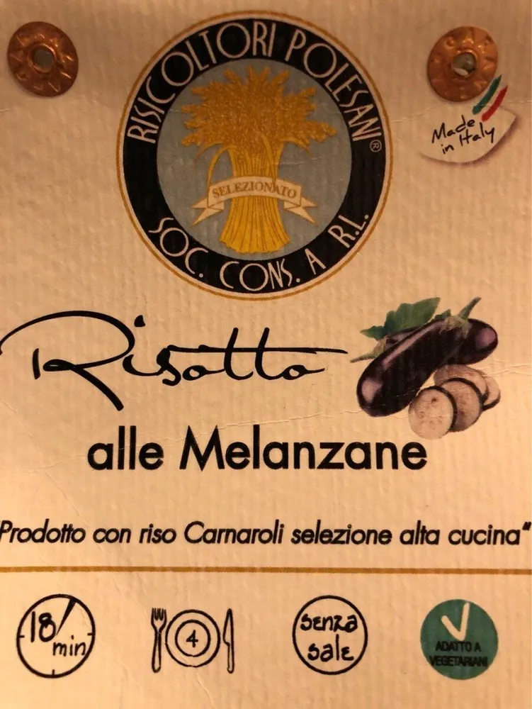 Risotto alle Melanzane