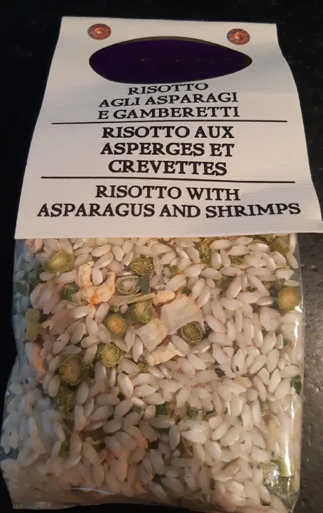 Risotto algi asparagi E gamberetti