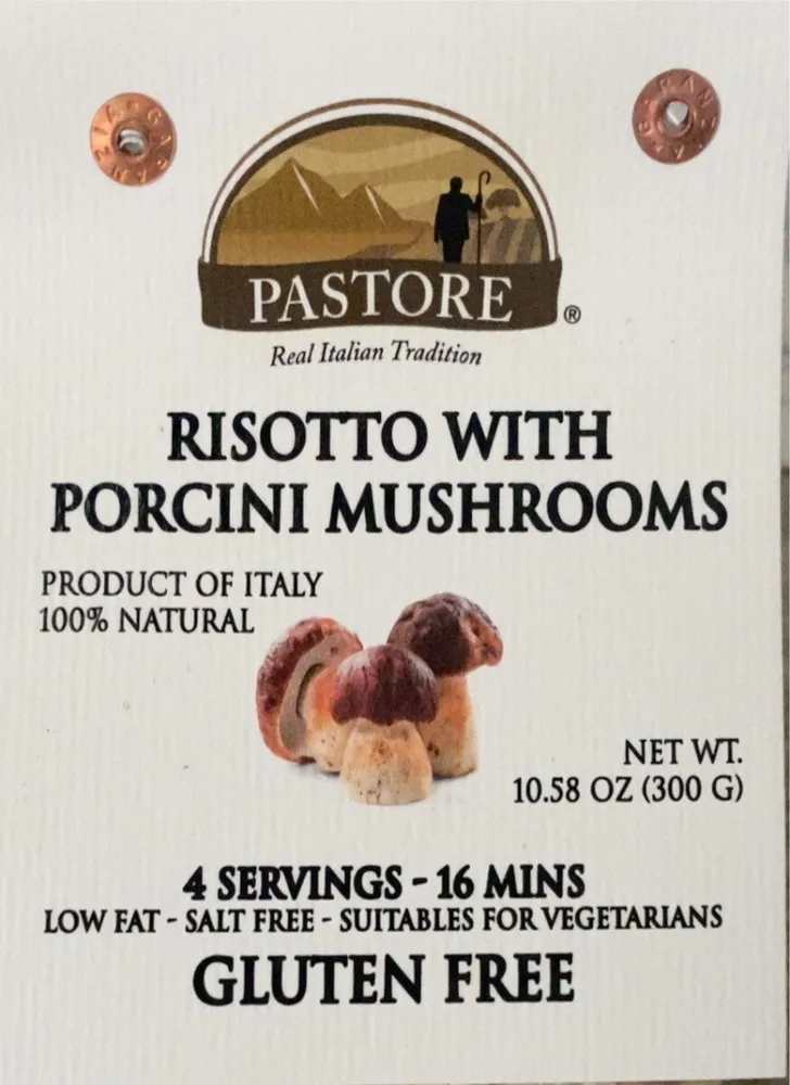 Risotto with porcini mushrooms