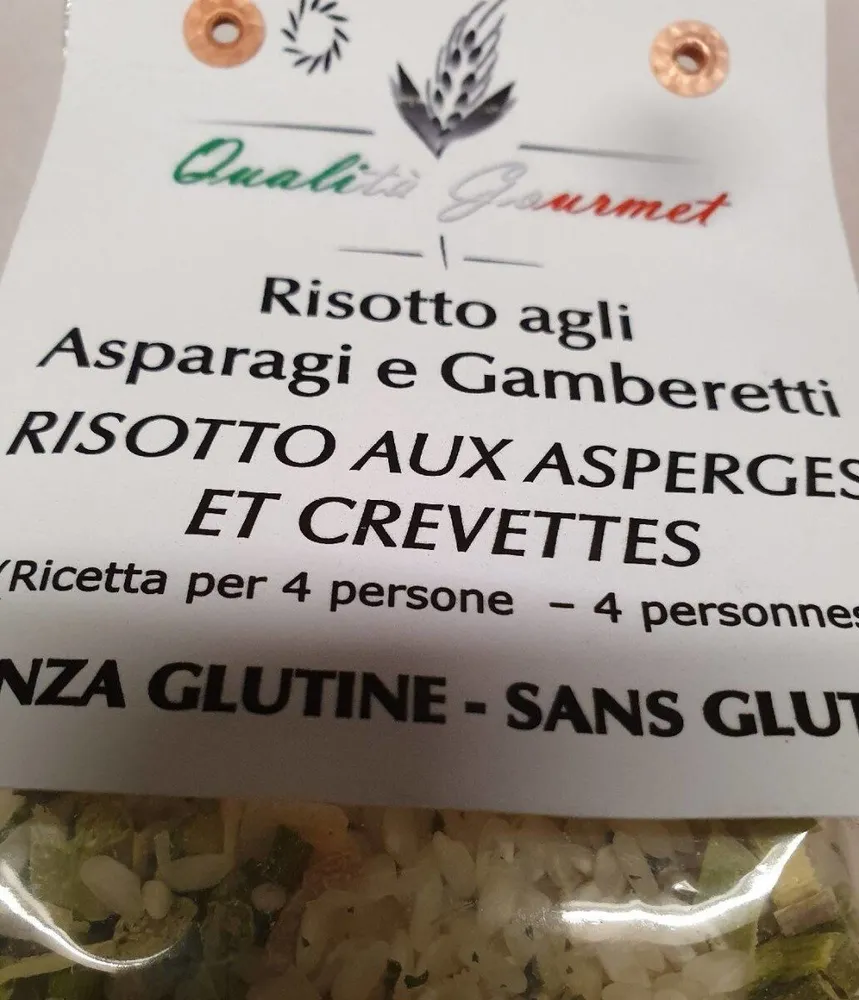Risotto aux asperges et crevettes